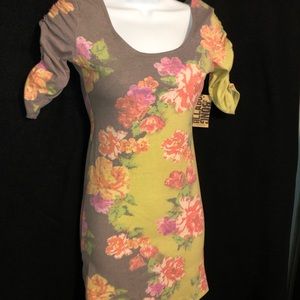 NEW Billabong Floral Mini Dress